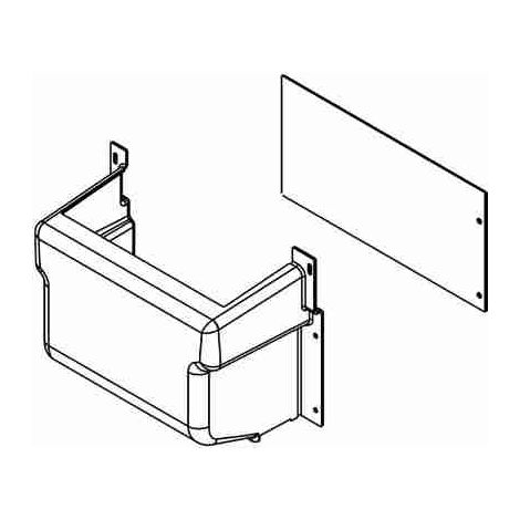 BTITCC1600B8 Couvercles de protection IP20 pour M5 1600