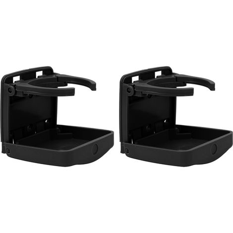 porte-gobelets pliables pour voiture, porte-gobelets de portière de véhicule avec vis pour bateau, SUV, fourgonnette, noir (HF-PA) (1/5)