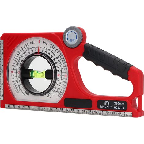 Magnetischer digitaler Neigungsmesser, magnetischer Winkelmesser mit ABS-Wasserwaage, Winkelmessgerät (1/5)