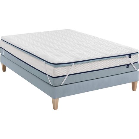 Surmatelas mémoire de forme 160x200 7 cm Someo Songe (1/5)