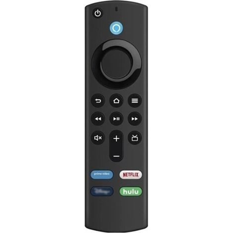 Bluetooth-Sprachfernbedienung als Ersatz für Fire TV Stick 4K Max 3rd Gen Lite Cube Smart TV, kompatibel mit - Schwarz [E6187] (1/5)