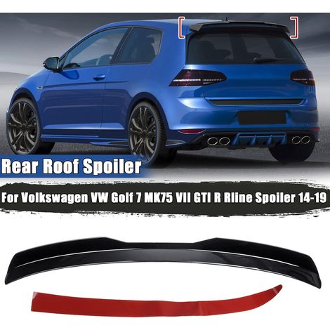 Glossy Painted Rear Roof Spoiler For Volkswagen VW Golf 7 MK75 VII GTI R Rline Spoiler 2014-2019 Tempsa (1/5)