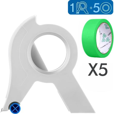Outils pour l'étanchéité des joints + 5 rouleaux d'autocollants (verts) Outils pour joints de carrelage (1/5)