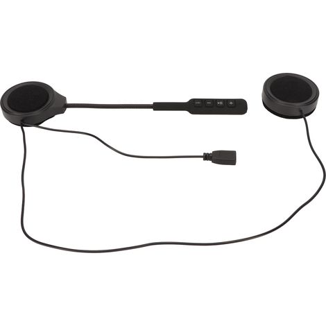Casque audio Bluetooth pour moto avec micro intégré, appels HD mains libres, réduction de bruit, rechargeable et sécurisé (1/5)