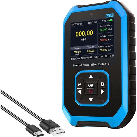 FNIRSI Multifunktions-Kernstrahlungsdetektor, X γ β R Elektromagnetisches Messgerät