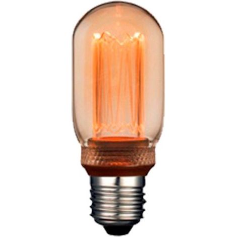 Bombilla LED E27 T45 Deco (4W)  Ámbar