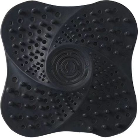 Siphon en silicone, noir, 1 pièce Crépine d'évier de cuisine Siphon anti-odeurs pour salle de bain Évier Siphon Tuyau d'égout (1/5)
