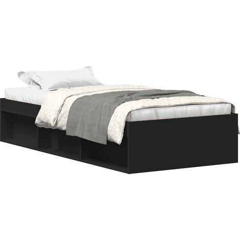 Maison Exclusive - Bettgestell Schwarz 100x200 cm