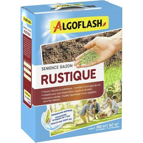 Semi algoflash rustique 2.5 kg resistente facile manutenzione