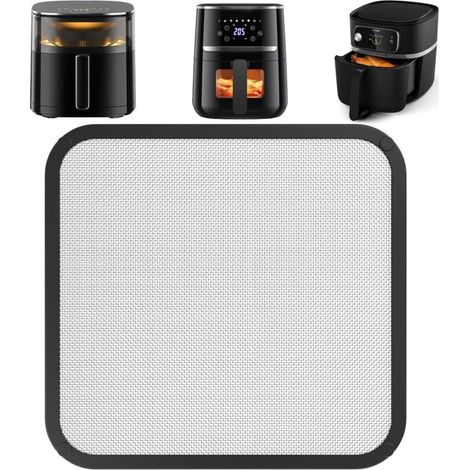 Protezione per friggitrice ad aria, accessorio per friggitrice ad aria Philips HD9285 HD9270/COSORI 5.5/6.2/6L, griglia antispruzzo in acciaio inox, resistente al calore fino a 240°C, protezione antis