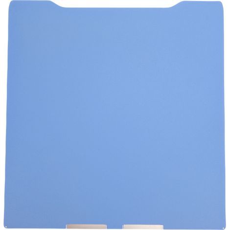 Kaltdruck-Bauplatte, geeignet für den CREALITY K2 Pro 3D-Drucker, doppelseitig texturiert, 310 x 325 mm, blaues Niedertemperatur-Druckbett