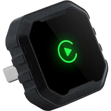 AI Smart Car Box mit kabelgebundenem CarPlay, kabelgebundener CarPlay-zu-kabelloser Android Auto-Adapter (1/5)