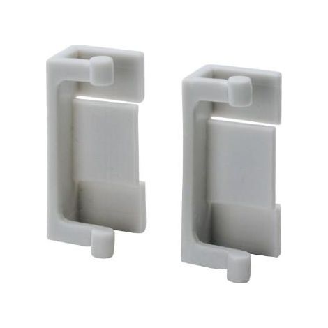 PAIRE CHARNIERES PLASTRONS FRONT.CVX GEWISS GW47191