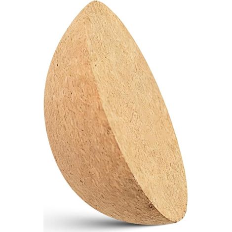 Balance Board Cork Hemisphere 25 x 10 cm, Balance Hemisphere Made of Environmentally Friendly Natural Cork, Balance Trainer for Children and Adults, for Balance Board Accessories for Yoga (1/5)