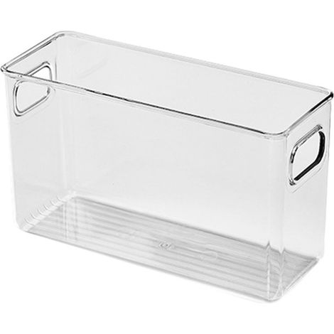 Boîte de rangement pour téléphone, boîte de rangement rectangulaire pour animaux de compagnie, support transparent multifonctionnel, organisateur pour armoire de bureau (1/5)