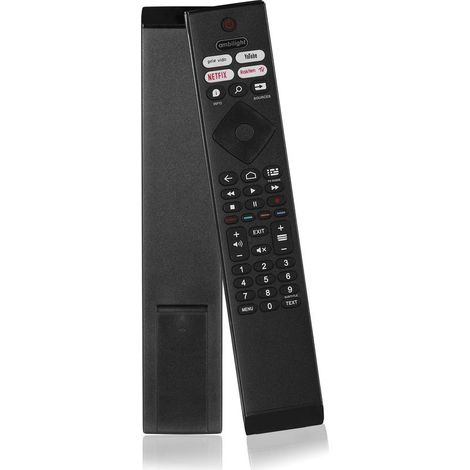 Télécommande de Remplacement Compatible avec Philips Remote Control TV Smart TV BRC0984501/01 (1/5)