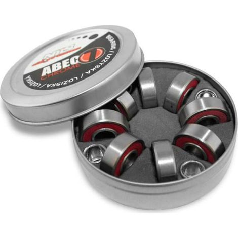 Roulements ABEC-7 - Acier Chromé - Pour Patins À Roulettes Skateboard Trottinette - 8 Pièces (1/2)