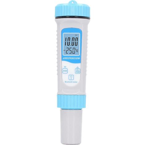 7-in-1-Wasserqualitätsprüfstift: Hochpräziser Wassertester für Trinkwasser – pH-Wert, ORP, EC, TDS, Salz, spezifisches Gewicht, Temperatur