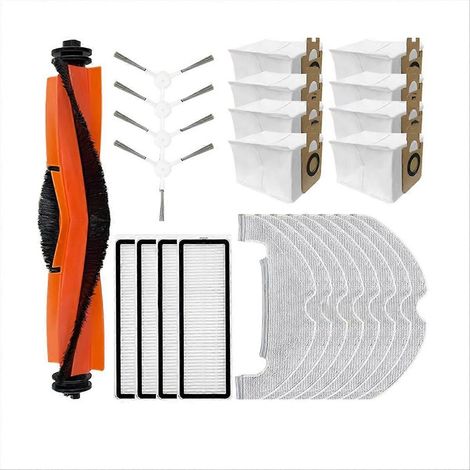 Pour Bot D10 Plus/RLS3D/Z10 Pro/L10 Plus Rouleau brosse latérale filtre Lavage sac à poussière aspirateur robot accessoires pièce (1/5)