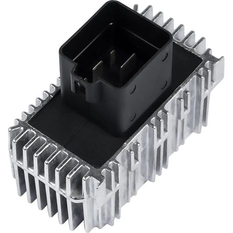 Unité de relais de bougie de préchauffage, compatible avec les modèles Opel, tension 12V, plastique durable, dimensions 10cm x 8cm x 5cm, comprend OEM 55354141 (1/5)