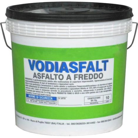 6PZ ASFALTO A FREDDO VODIASFALT  kg. 3