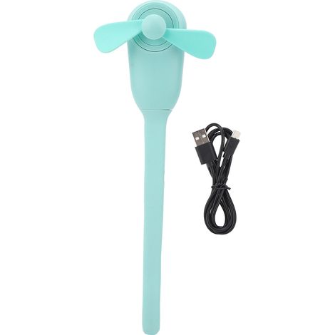 Ventilateur de Poche Portable et Rechargeable USB - Multifonction - Vert (1/5)