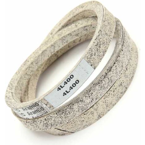Courroie tondeuse Tiger Belts 4L400 kevlar trapézoïdale  12,7 x 1016 mm (1/5)