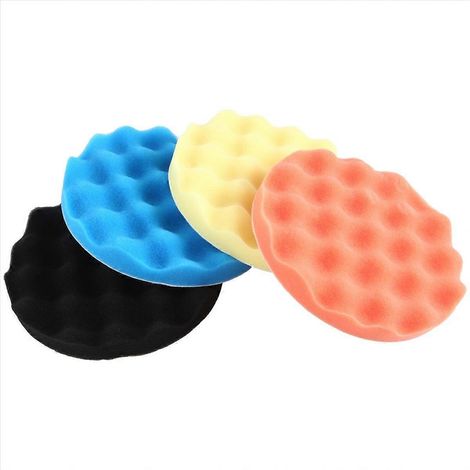 7 pouces / 180mm éponge polissage Buffer tampon kit outil pour voiture polisseuse (1/5)