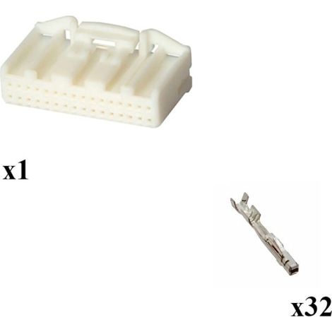 Kit connettore multilock 025 porta femmina 32 vie