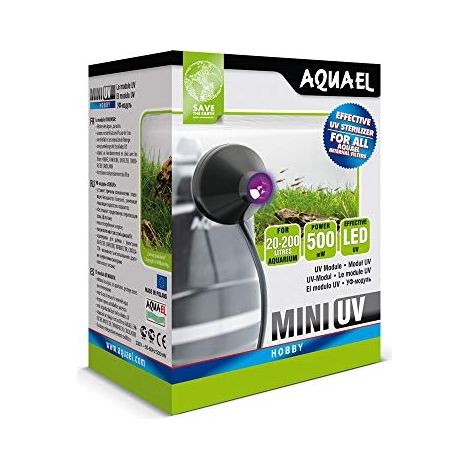 Esterilizador UV Aquael Mini - Tapa de filtro para lámpara UV-C