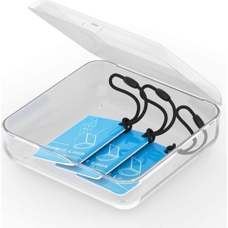 3 Cartes RFID pour serrure a code et cylindre empreinte digitale