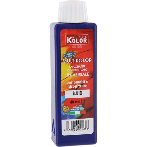 COLORANTE UNIVERSALE ML.40 BLEU 130RL. Prezzo per 1 pezzo. (1/2)