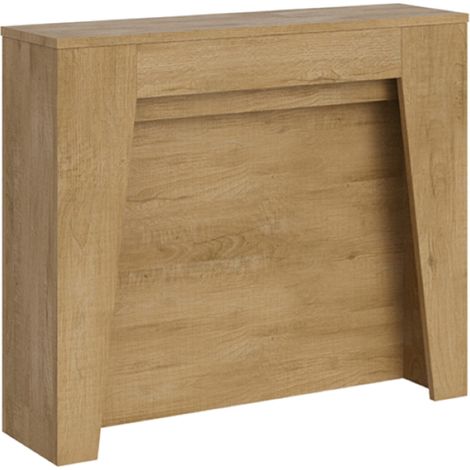 Consolle allungabile - ANEA - Dimensioni: 90x25/211 - Colore: Quercia Natura