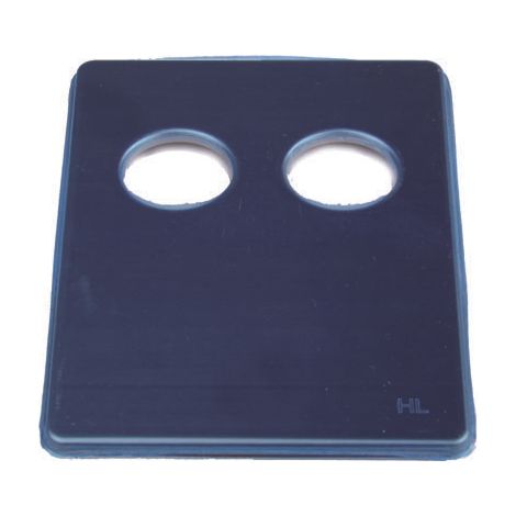 Externe Abdeckplatte, doppelter Siphon