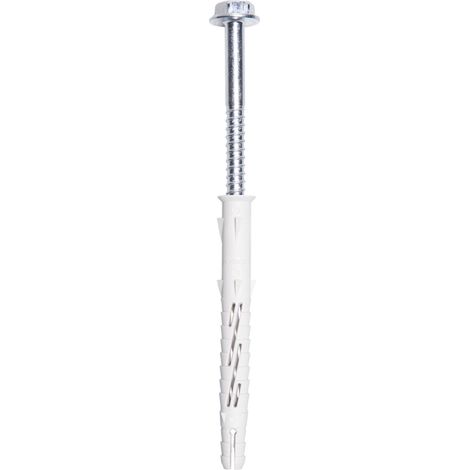 Jcp Fixings ETA Nylon Frame Fixings Hex Head BZP CE 10 x 100mm...