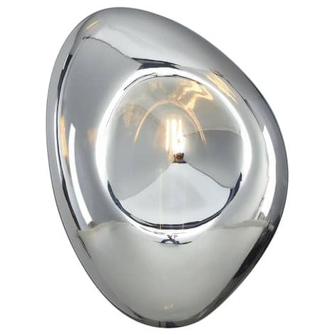 [GEBRAUCHT] Maytoni Mabell Wandleuchte Wandleuchte Wandlicht Flurleuchte E14 Aus Glas Chrom B-Ware