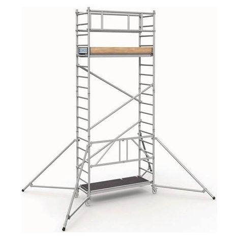 ZARGES PaxTower 1T - Klappgerüst, Arbeitshöhe 5.55 m (1/2)