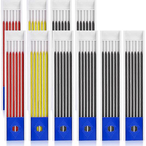 60 Stück 2,8 mm Bleistift, Bleistifte für Druckbleistift ma (1/5)