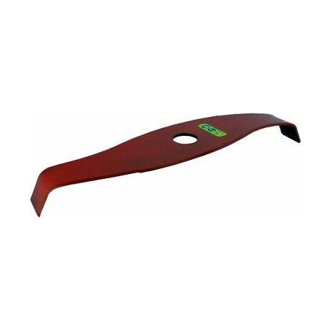 Lame 2 dents spéciale ronces courbe 315mm UNIVERSELLE pour débroussailleuse (1/4)