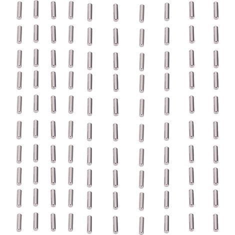 100 Pins d'Assemblage 2,5x10mm Acier Inoxydable Haute Dureté Résistance à la Corrosion pour Fabrication Mécanique (1/5)