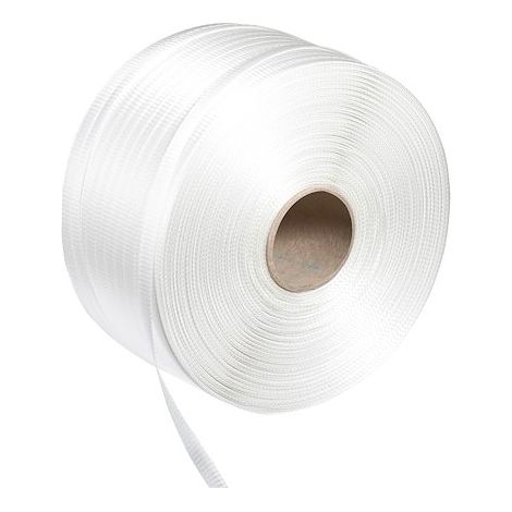 Bobine de cerclage feuillard textile 13 mm x 1100 mètres- Lot de 2 - Maxiburo (1/3)
