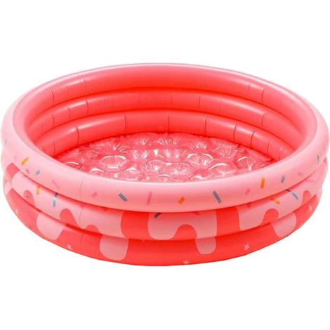 Asiento hinchable para nadar, bañera, piscina hinchable para bebés y niños pequeños, para interiores, 70 cm de alto, 27 cm de ancho. (1/5)