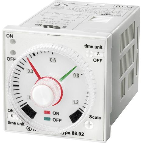 Finder 88.92.0.240.0000 88.92.0.240.0000 Relè temporizzato per montaggio frontale 1 pz. Intervallo di tempo: 1.2 - 1080