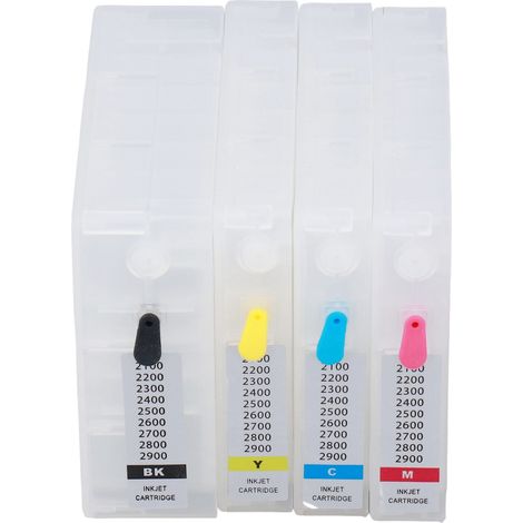 4 Cartouches d'Encre Compatibles pour Imprimantes Canon MAXIFY IB4050 IB4150 MB5050 MB5150 (1/5)