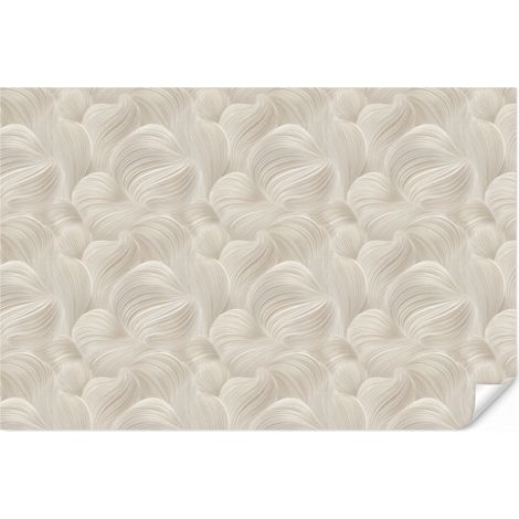 Papier Peint Lines - Ventilateur - Beige 300x200 cm (1/5)