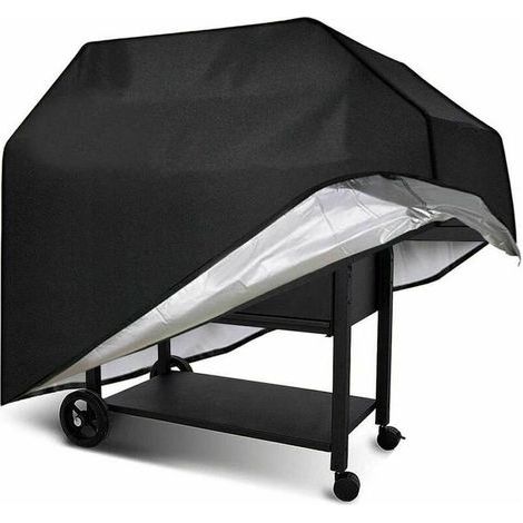 Housse de barbecue rectangulaire L-170 x 61 x 117 cm – Tissu Oxford 210D imperméable – Résistante aux UV et déchirures – Bâche de protection BBQ (1/5)