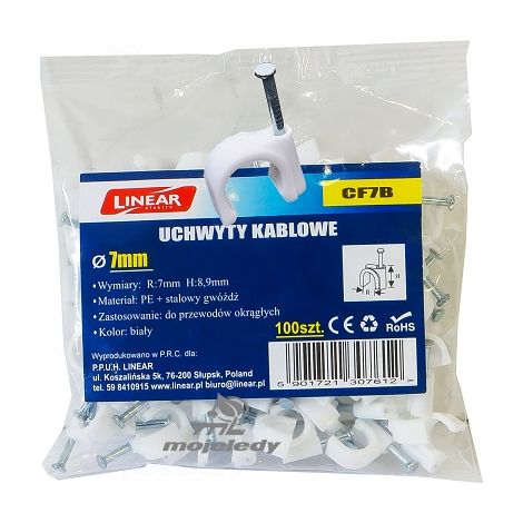 Supporto FLOP 07 100 pz. conf. 7x8,9 bianco CF7B (1/2)