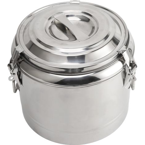 Distributeur de boissons isolé en acier inoxydable, grande capacité de rétention de chaleur pour café chaud et froid, thé, jus de lait, 30 l