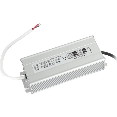 Alimentation LED étanche IP67, rendement élevé, taille compacte, protection de sécurité, entrée AC 100-265V, prise UE, sortie 24V (1/5)