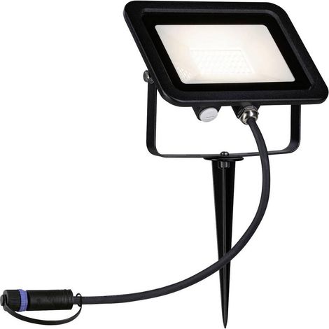 Paulmann Plug & Shine proyector exterior negro 16 cm